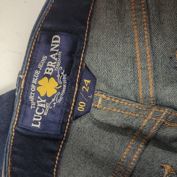 Lucky Brand Bootcut Jeans 00/24 L - Picture 2 of 5